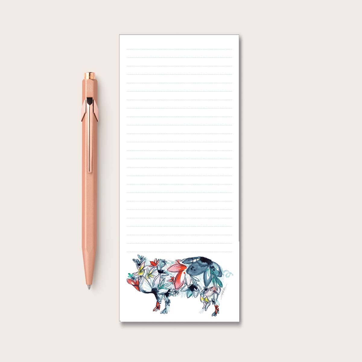 Pig Refrigerator Notepad