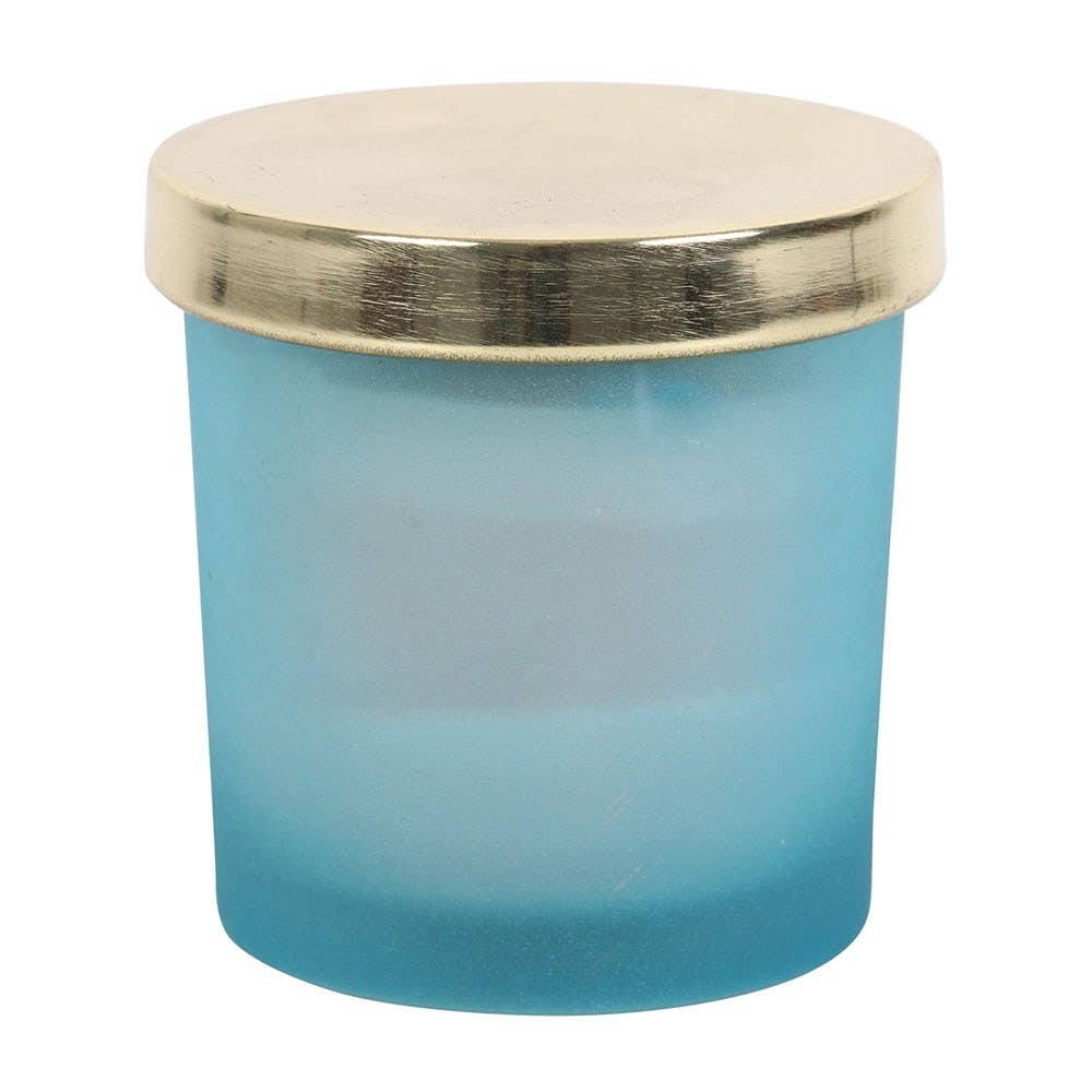 Throat Chakra Blueberry Lapis Candle