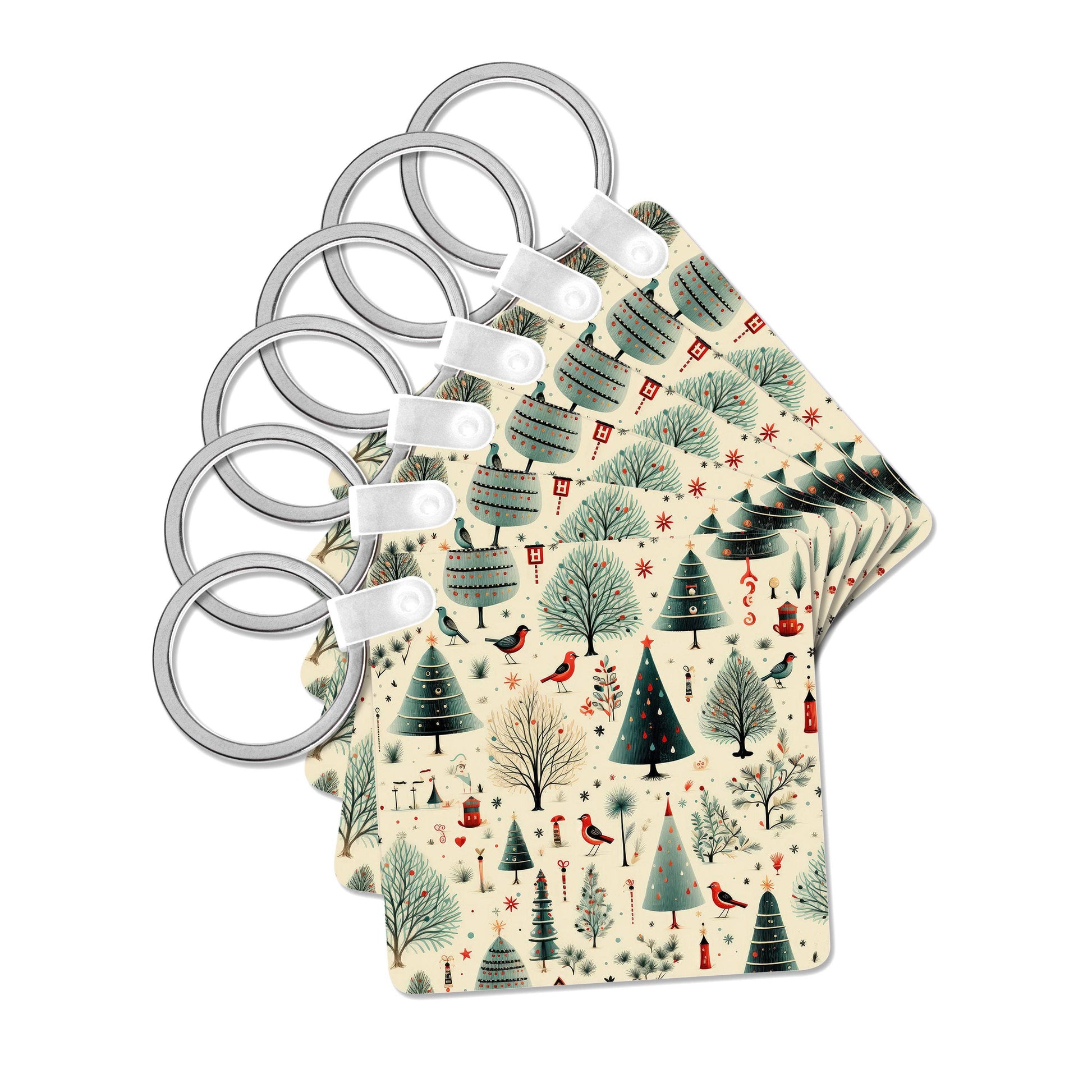 Christmas pattern, Key Chain