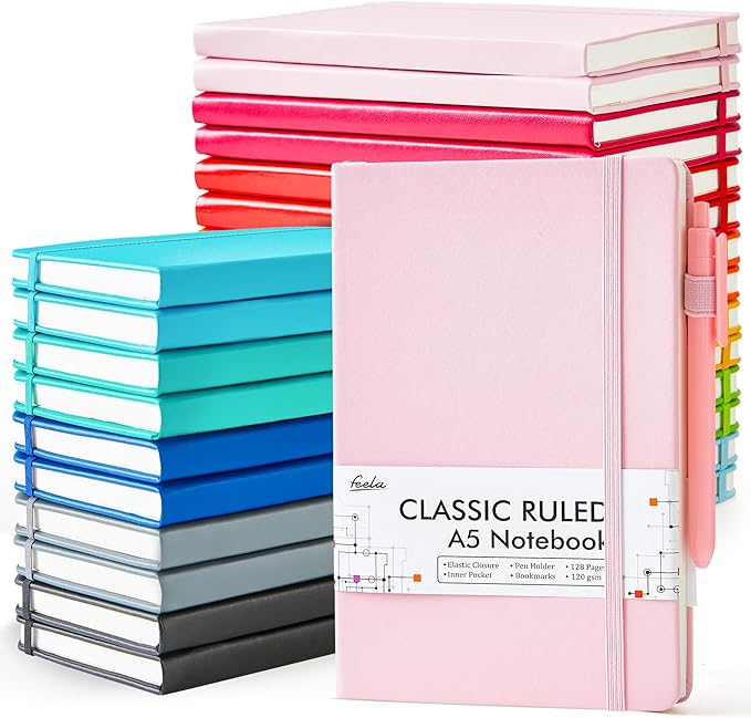 A5 Lined Journal Notebook