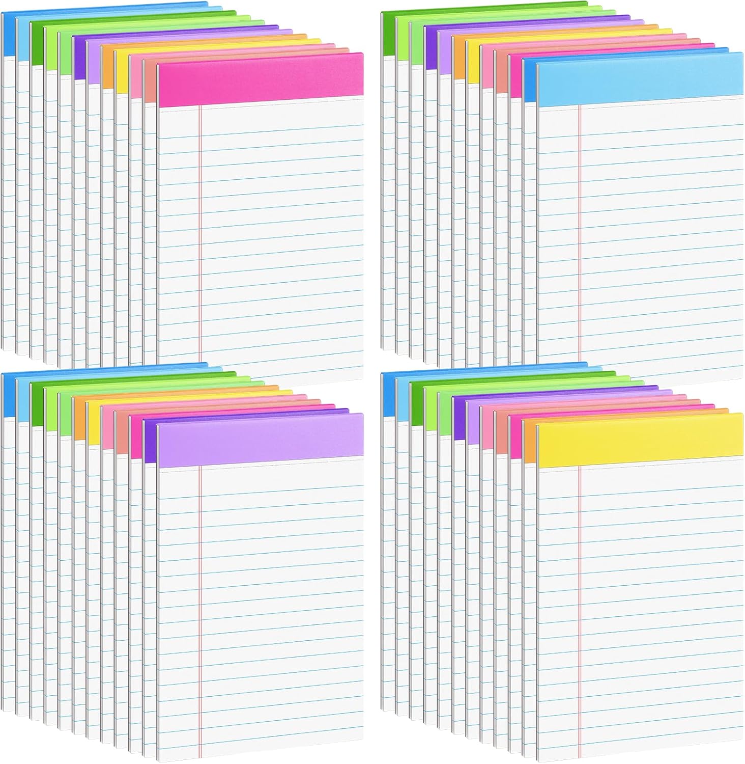 Legal Pad Notepad 5x8 - Colors (rando)