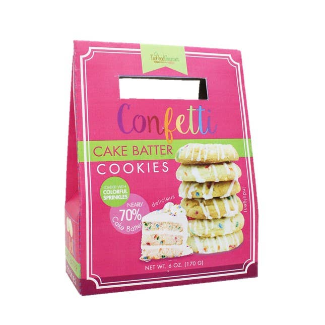 On the Go Spring Cake Batter Soft Cookies: Lemon & Confetti: Confetti