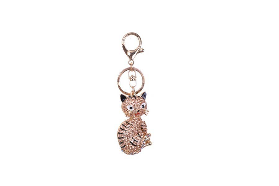 Ladies Cat Shaped Fashion Key Chain