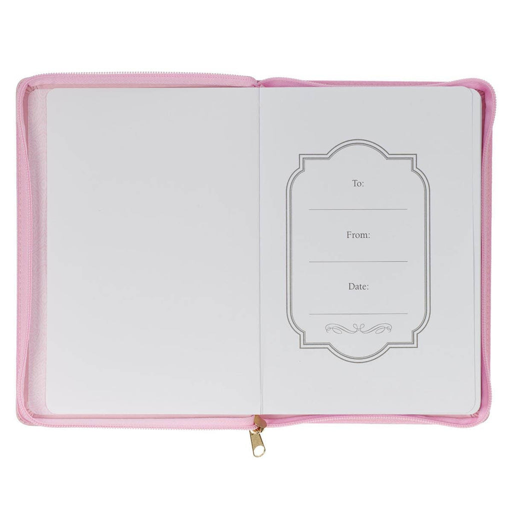 Journal Classic Zip Pink Strength & Dignity Prov. 31:25