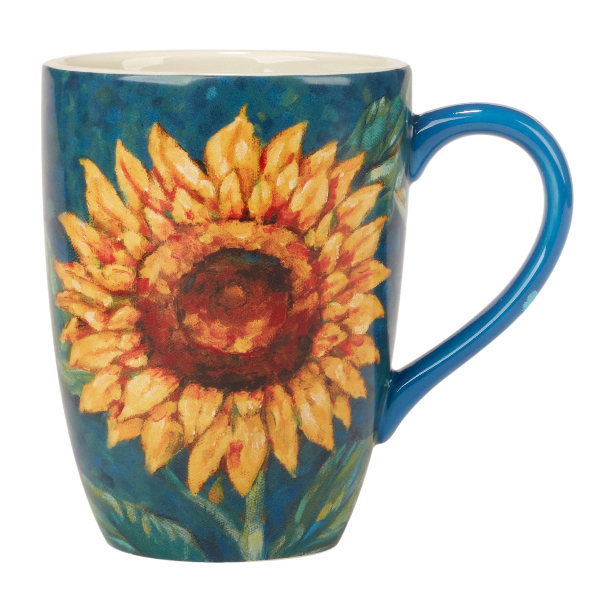 Golden Sunflowers Mug 14 oz. 4 asst.