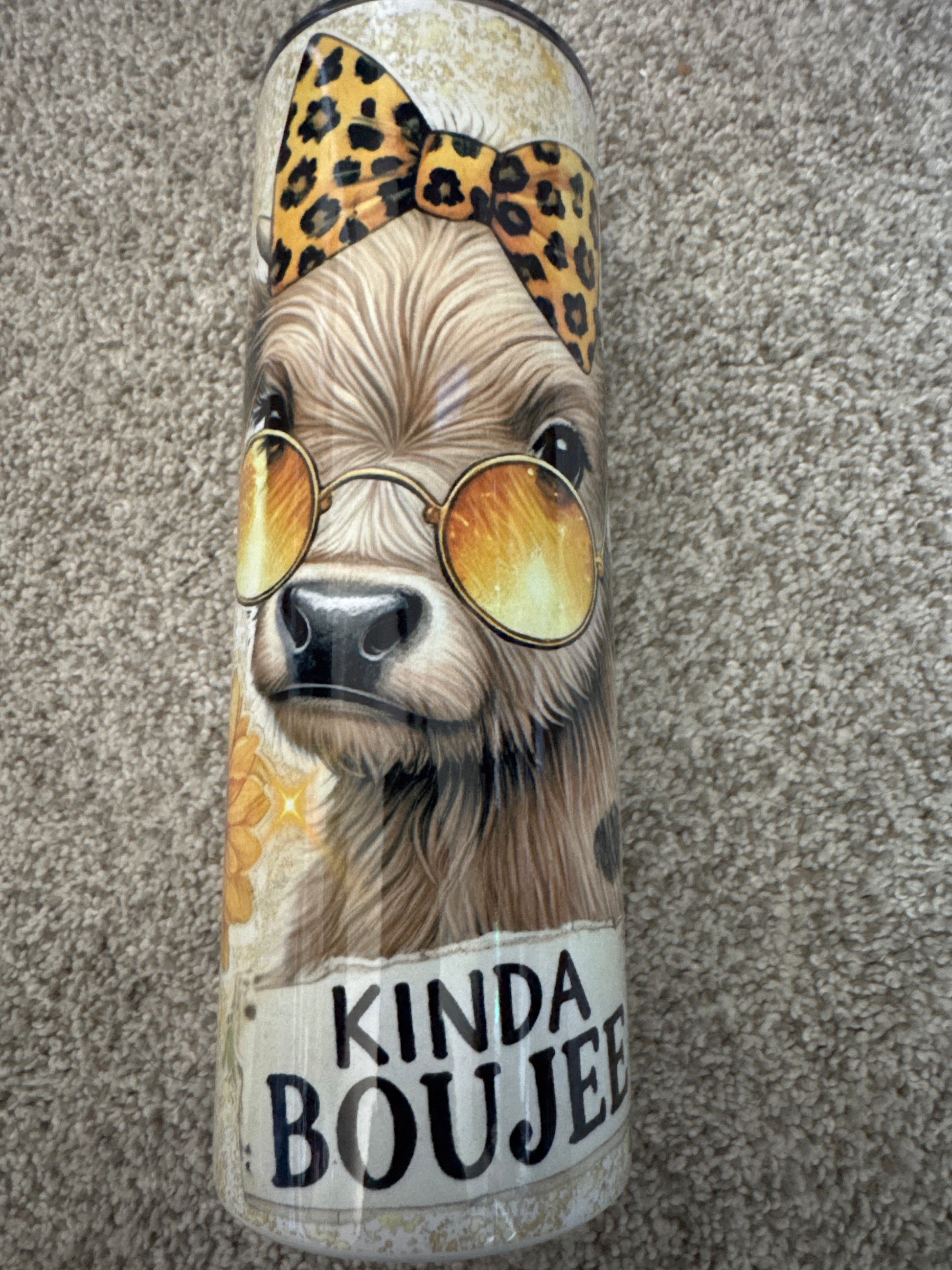 Kinda Boujee Kinda Broke Tumbler