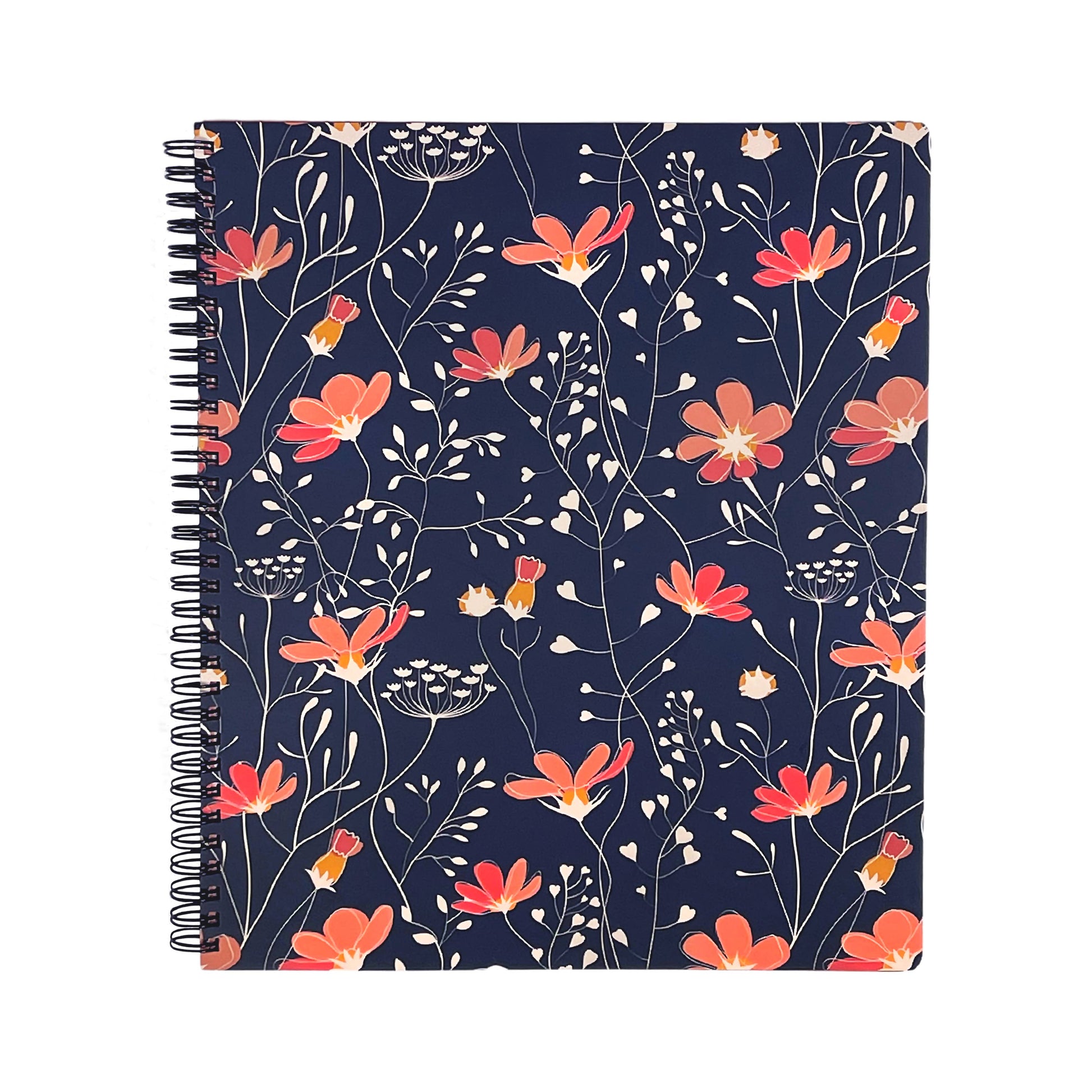 Large Notebook, Floral Vines