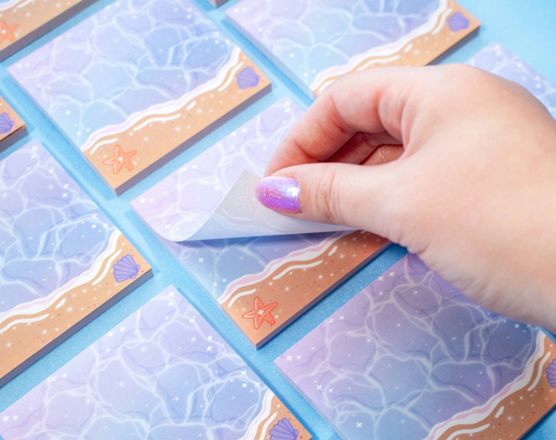 Beach Sticky Notes
