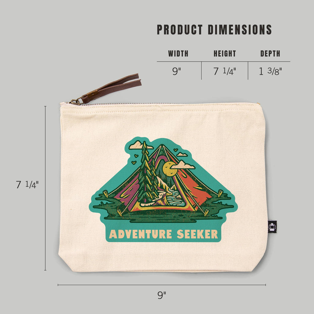 GO BAG POUCH Distressed Vector, Adventure Seeker