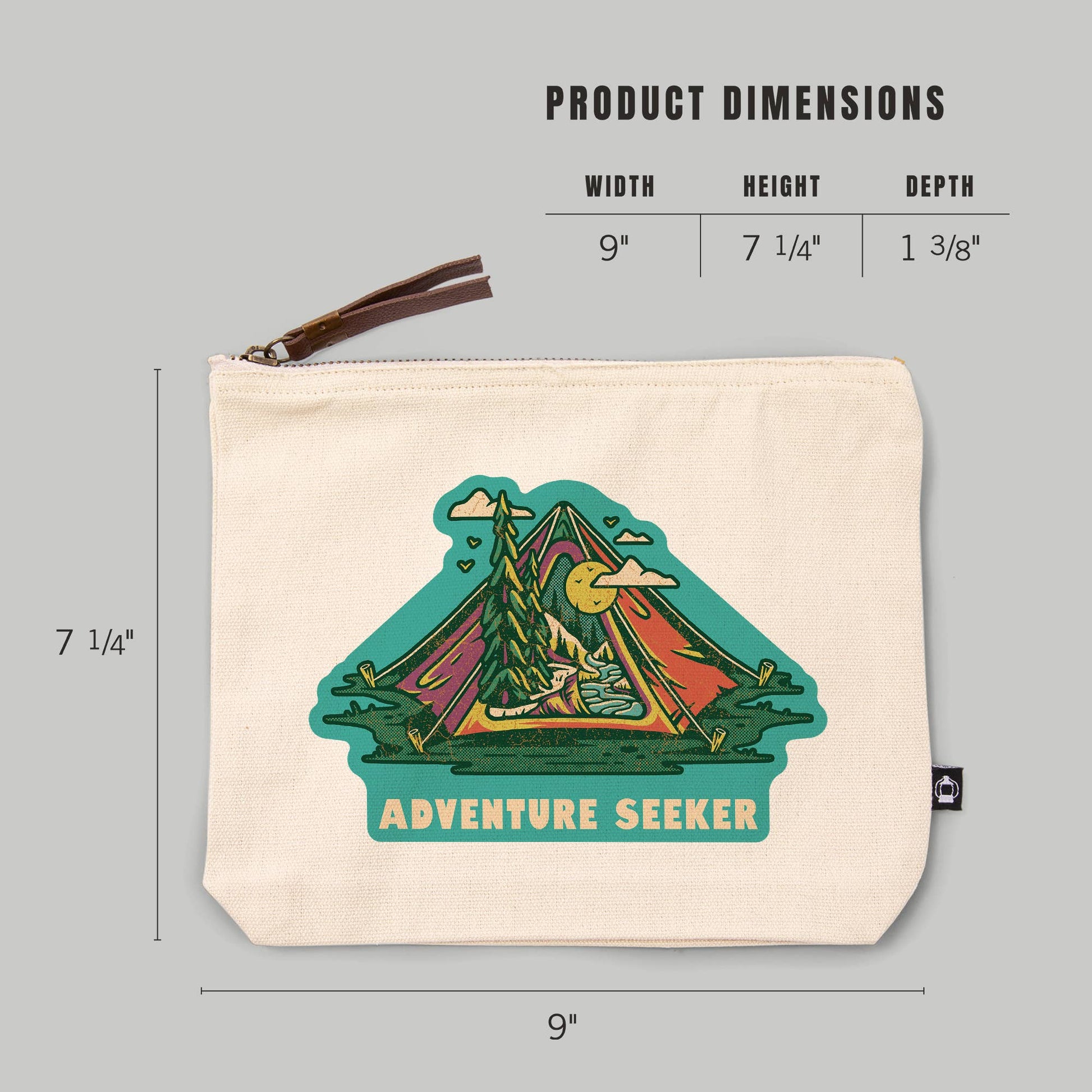 GO BAG POUCH Distressed Vector, Adventure Seeker