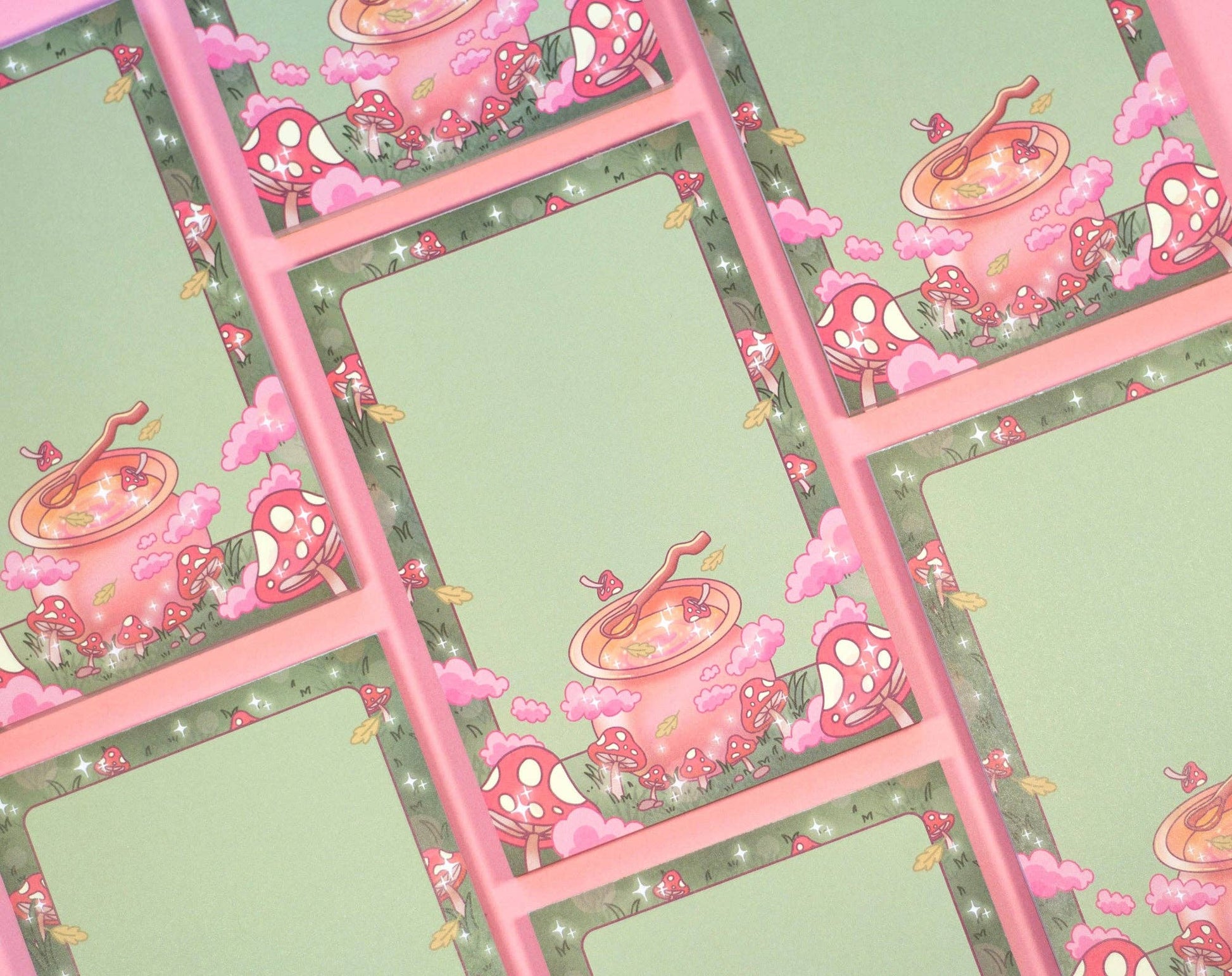 Mushroom Cottagecore Notepad