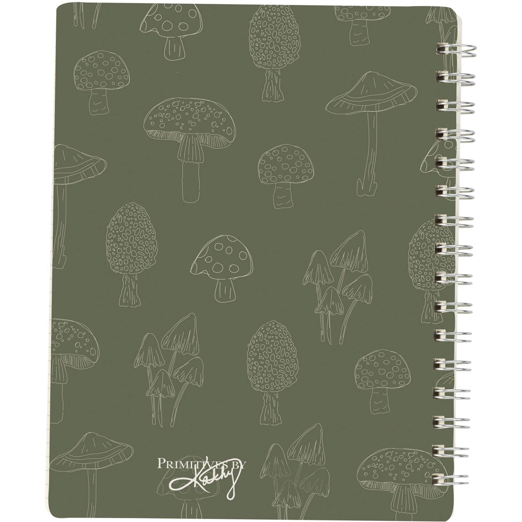 Mushrooms Spiral Notebook