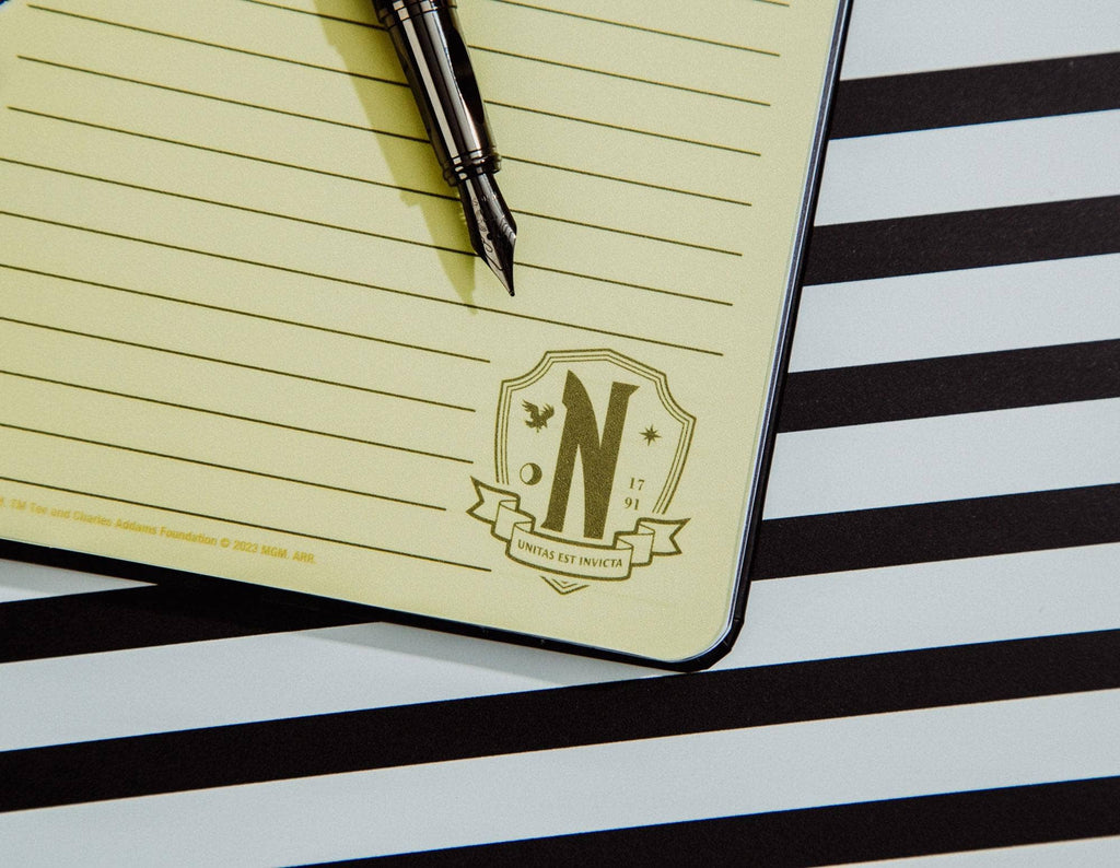 Wednesday 8 x 5 Inch 5-Tab Spiral Notebook