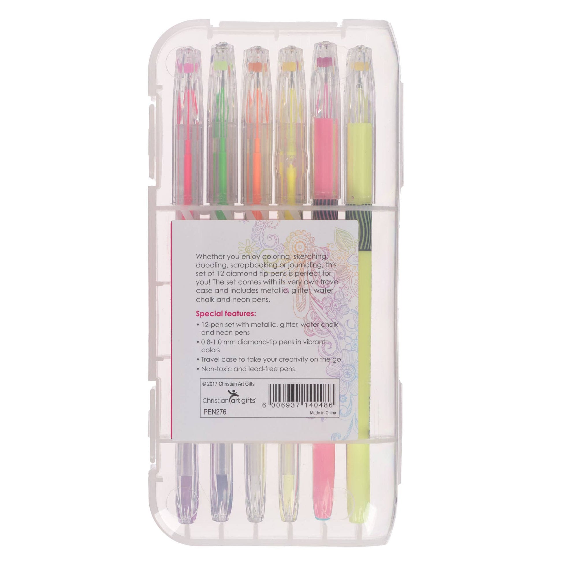 Gel Pen Set 12pc Assortment