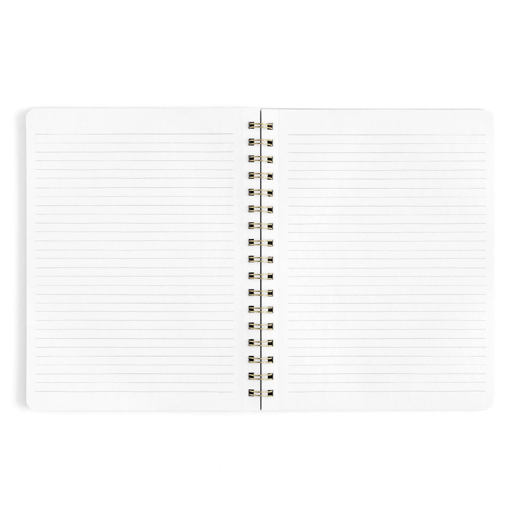 Vintage Blooms Floral Spiral Notebook