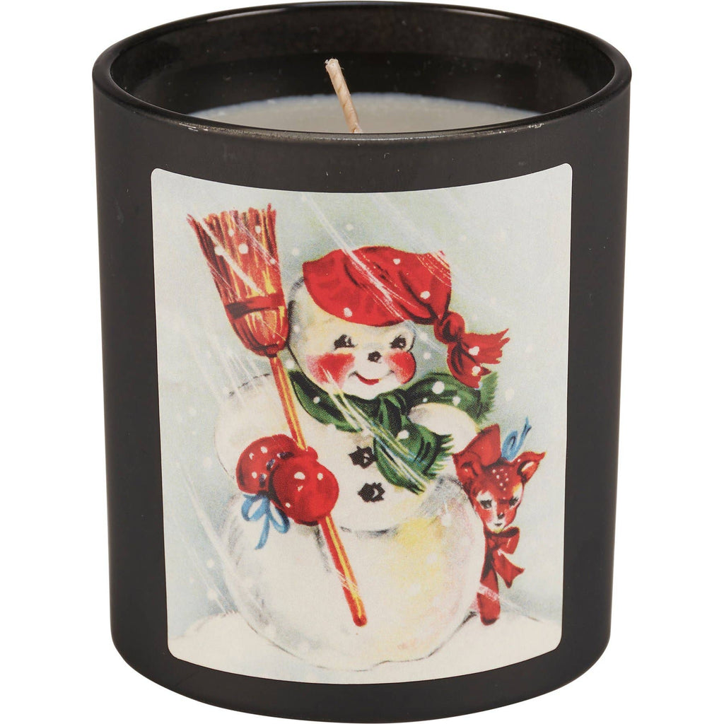 Snowy Friends Candle