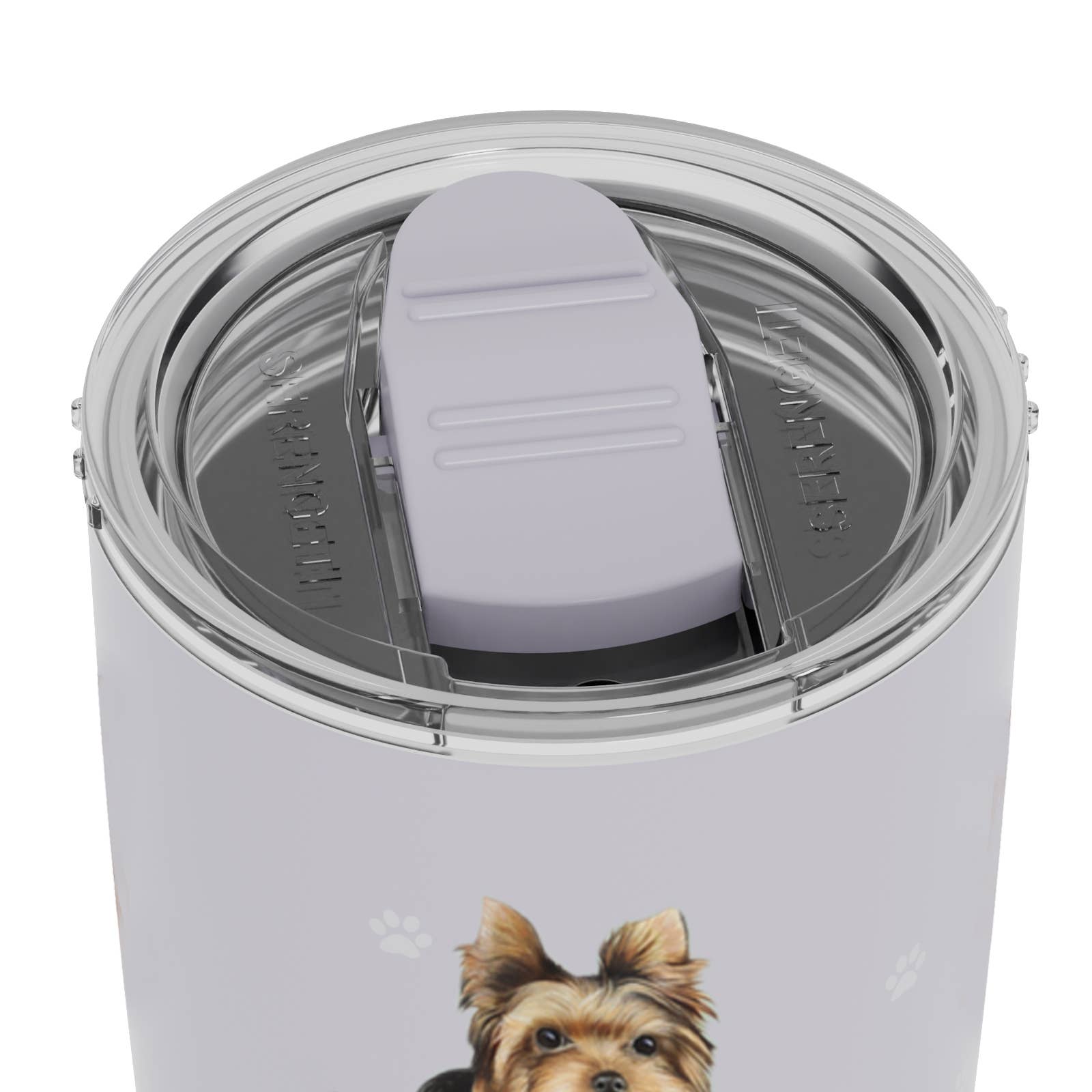 3D Printed - Yorkie  - Tumbler, Leak-Proof, Durable - 20 Oz
