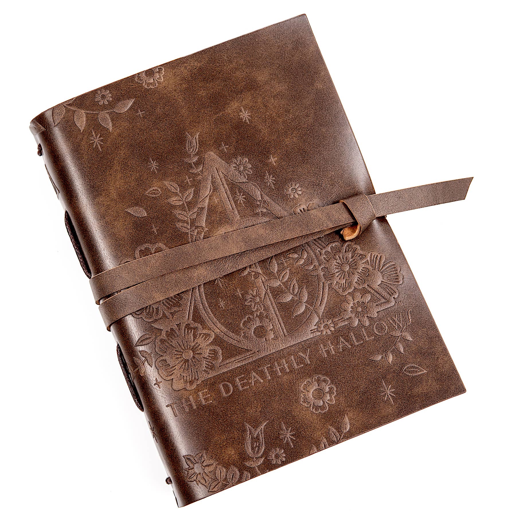 Harry Potter Deathly Hallows Leather Wrap Journal