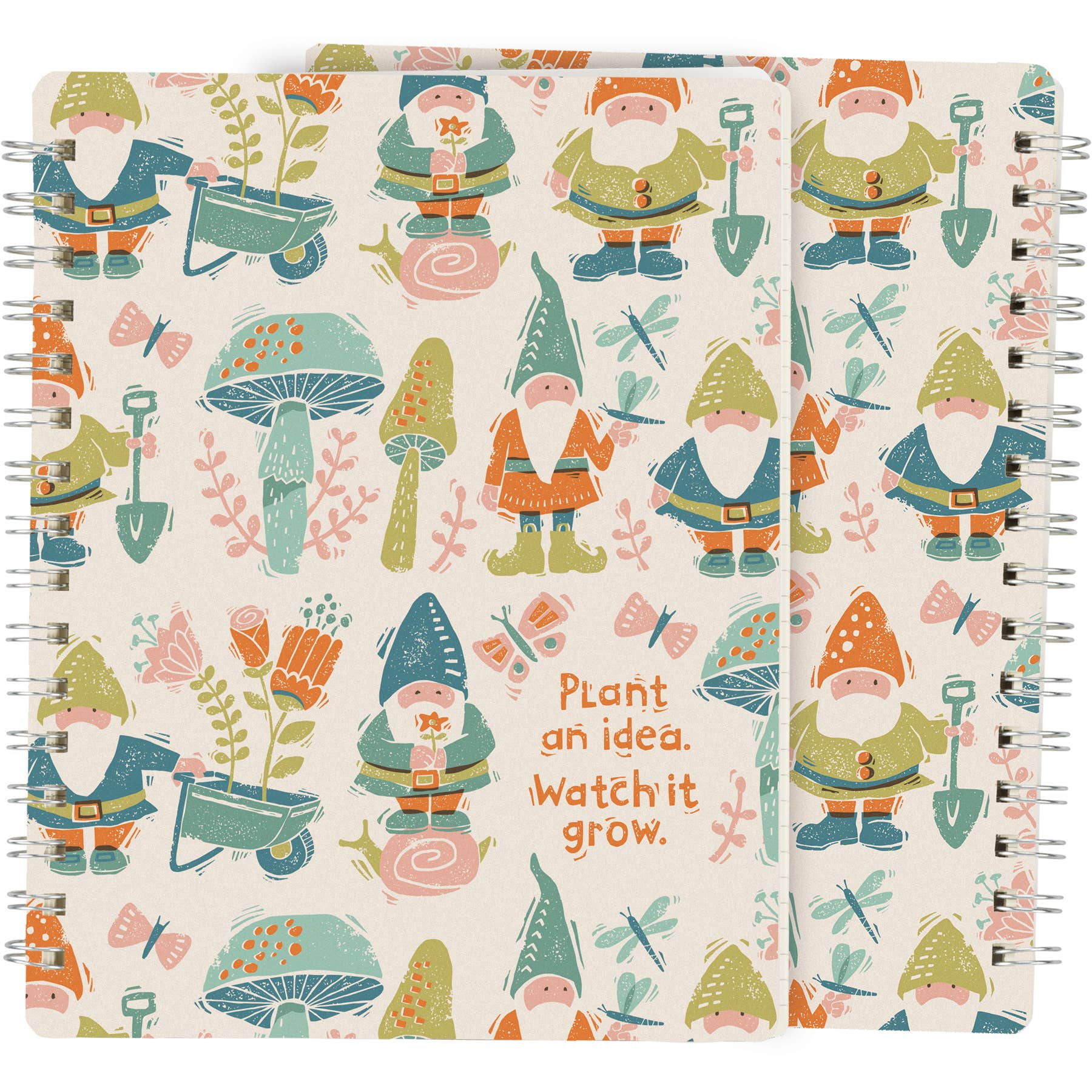 Plant An Idea Watch It Grow Spiral Notebook