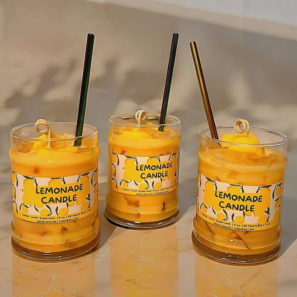 Lemonade Soy Candle | Realistic Sugared Citrus Aroma