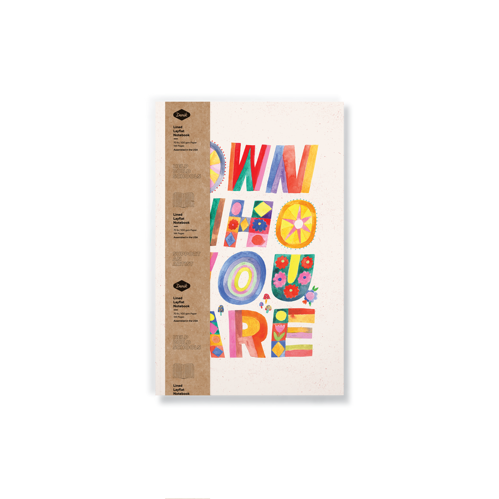 Own Who You Are Classic Layflat Notebook