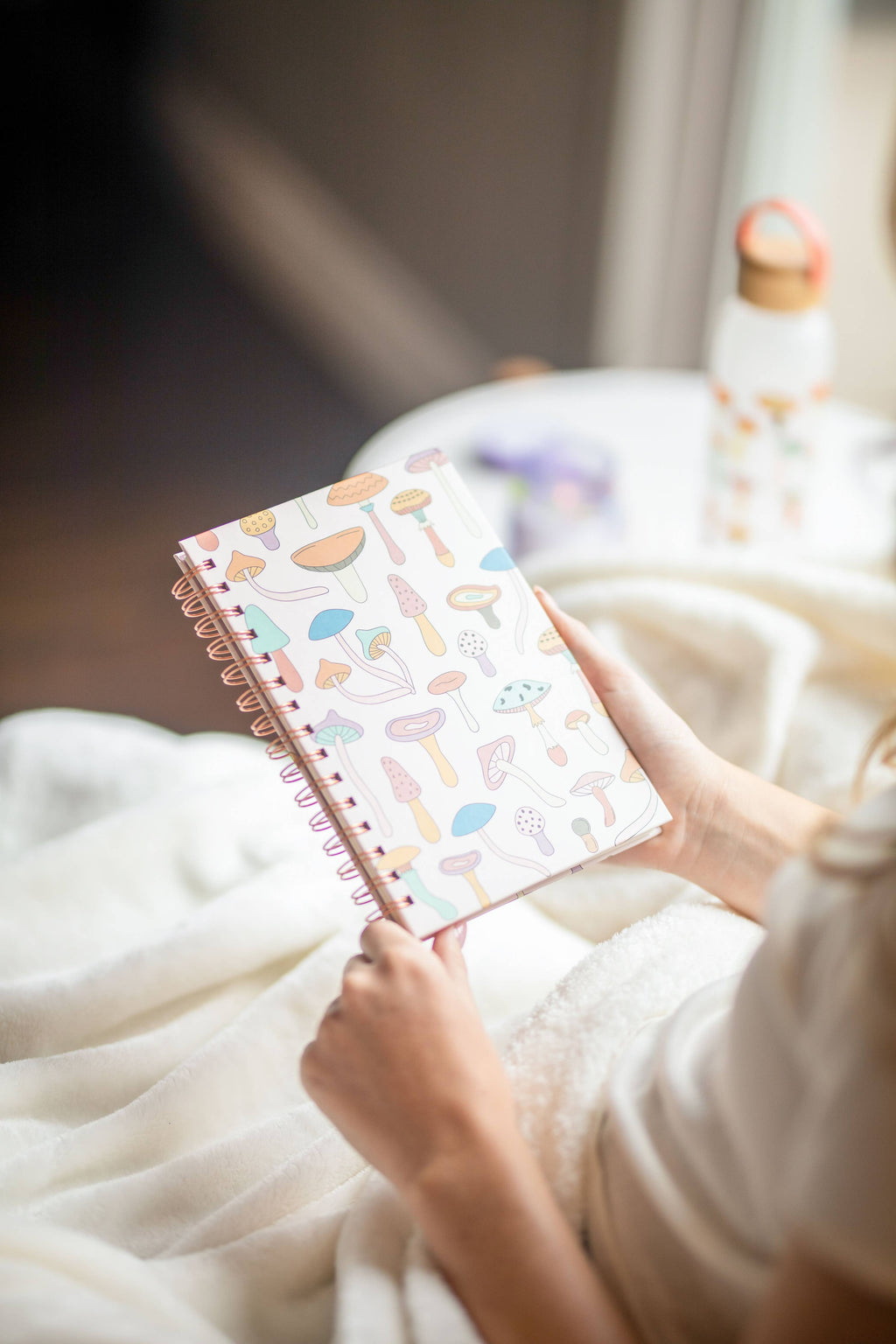 Mushroom Melody Oliver Notebook with Pen Pocket