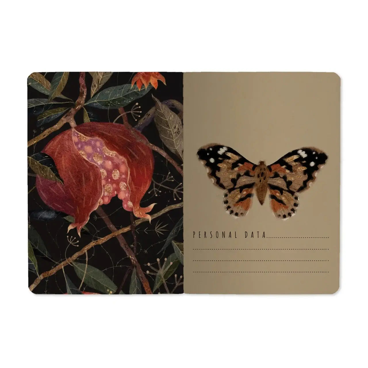 A6 Passport Notebook  - Pom on the Vine
