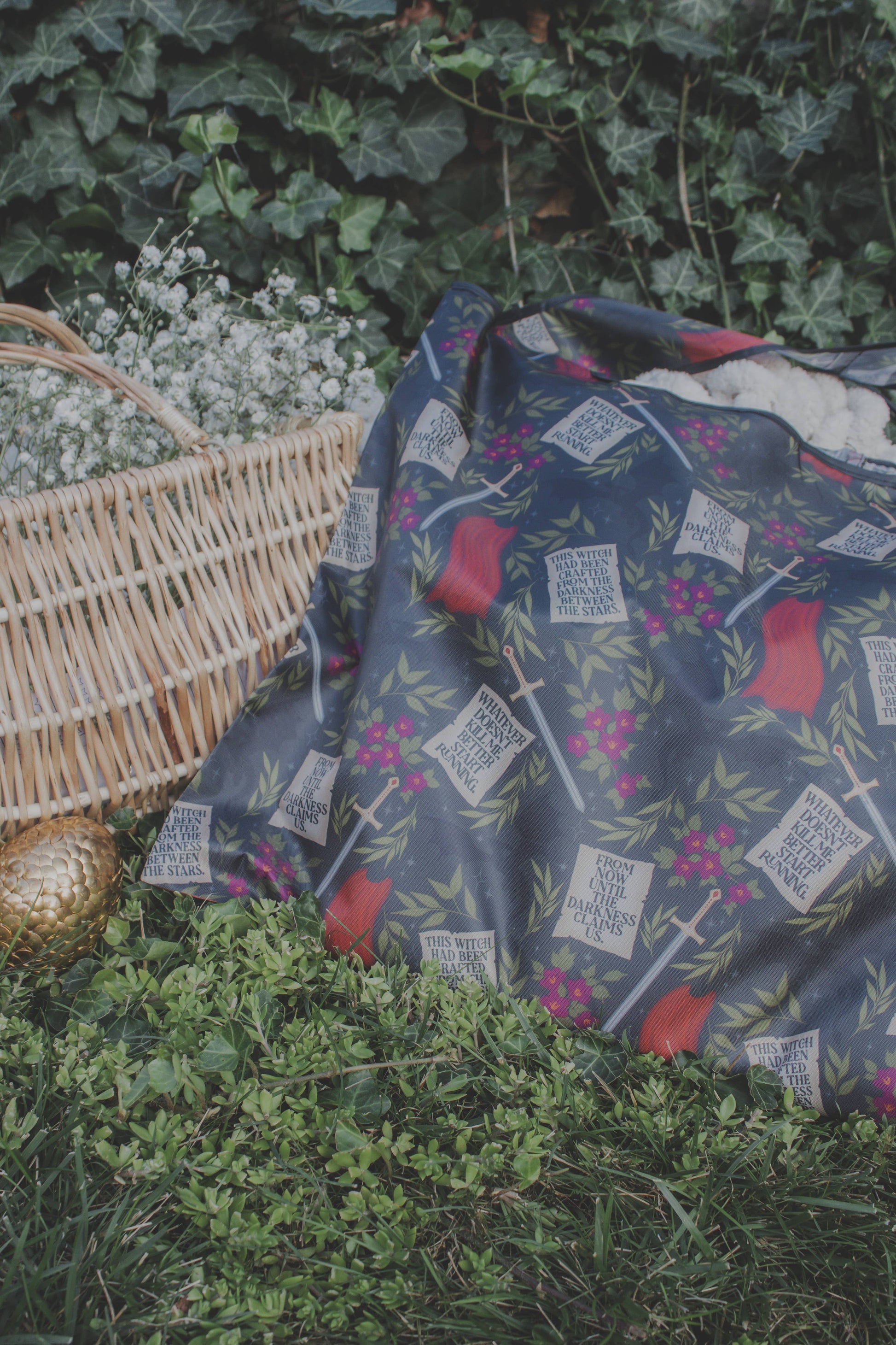 Throne of Glass Manon | Reusable Bookish Grocery Tote Bag