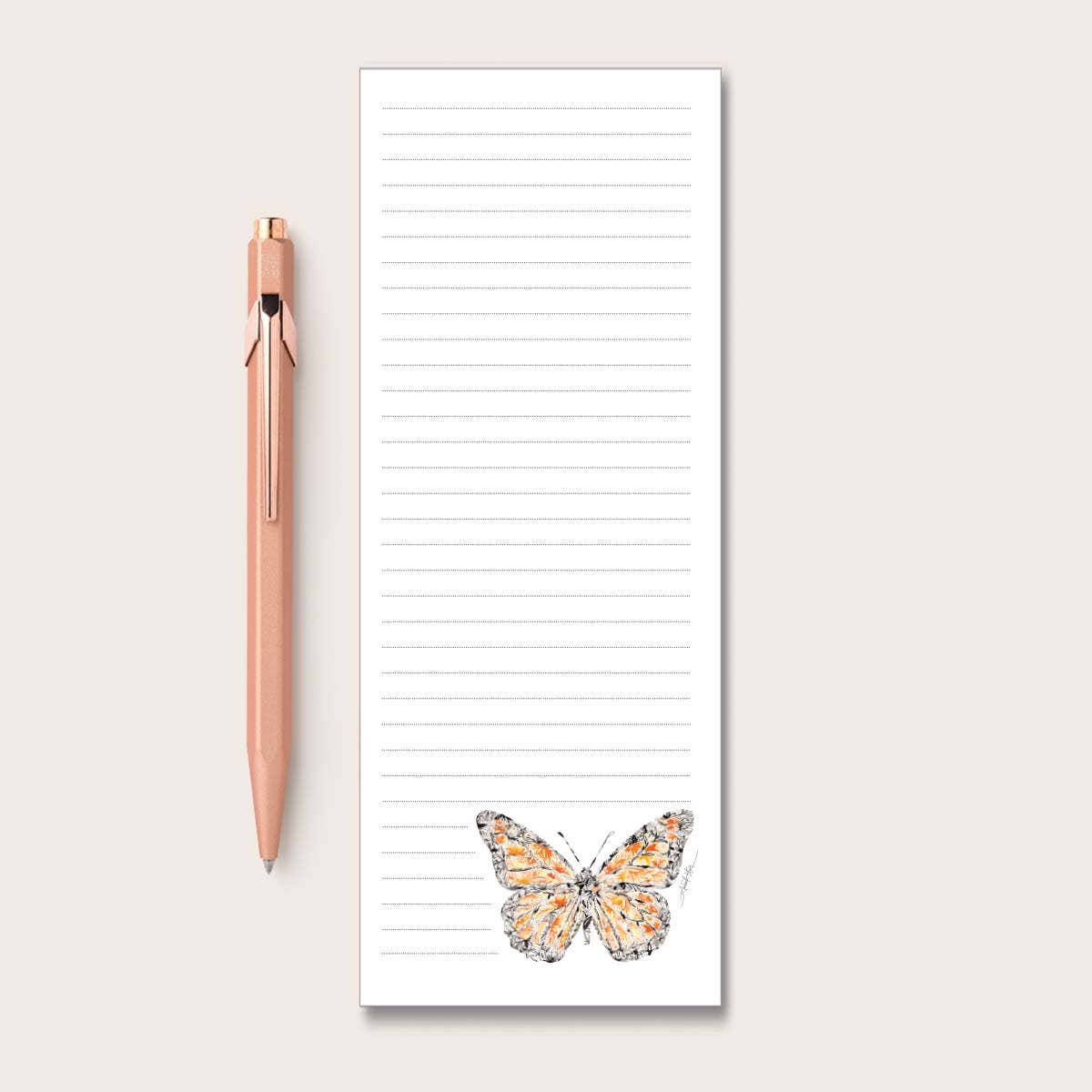 Monarch Butterfly Refrigerator Notepad