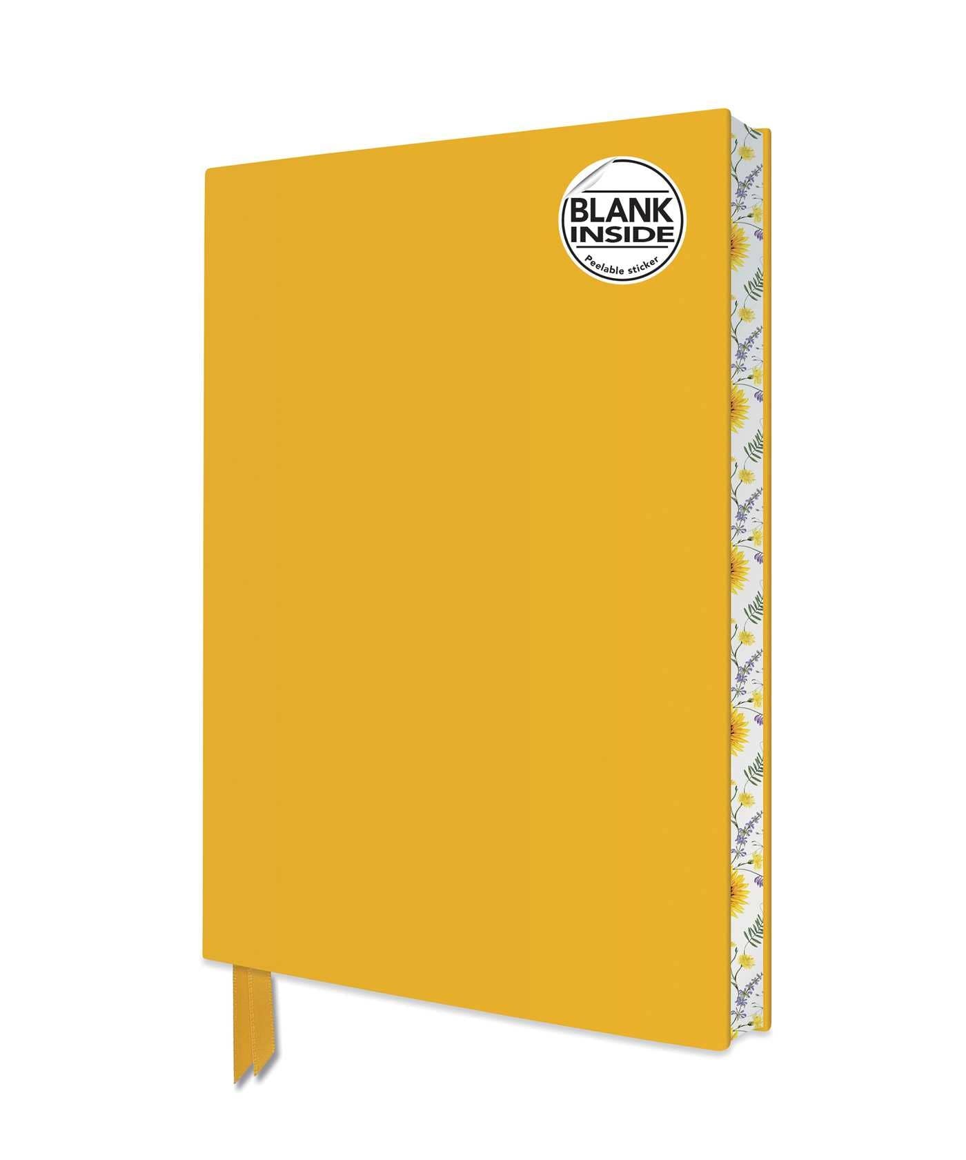 Artisan Sunny Yellow Blank Journal