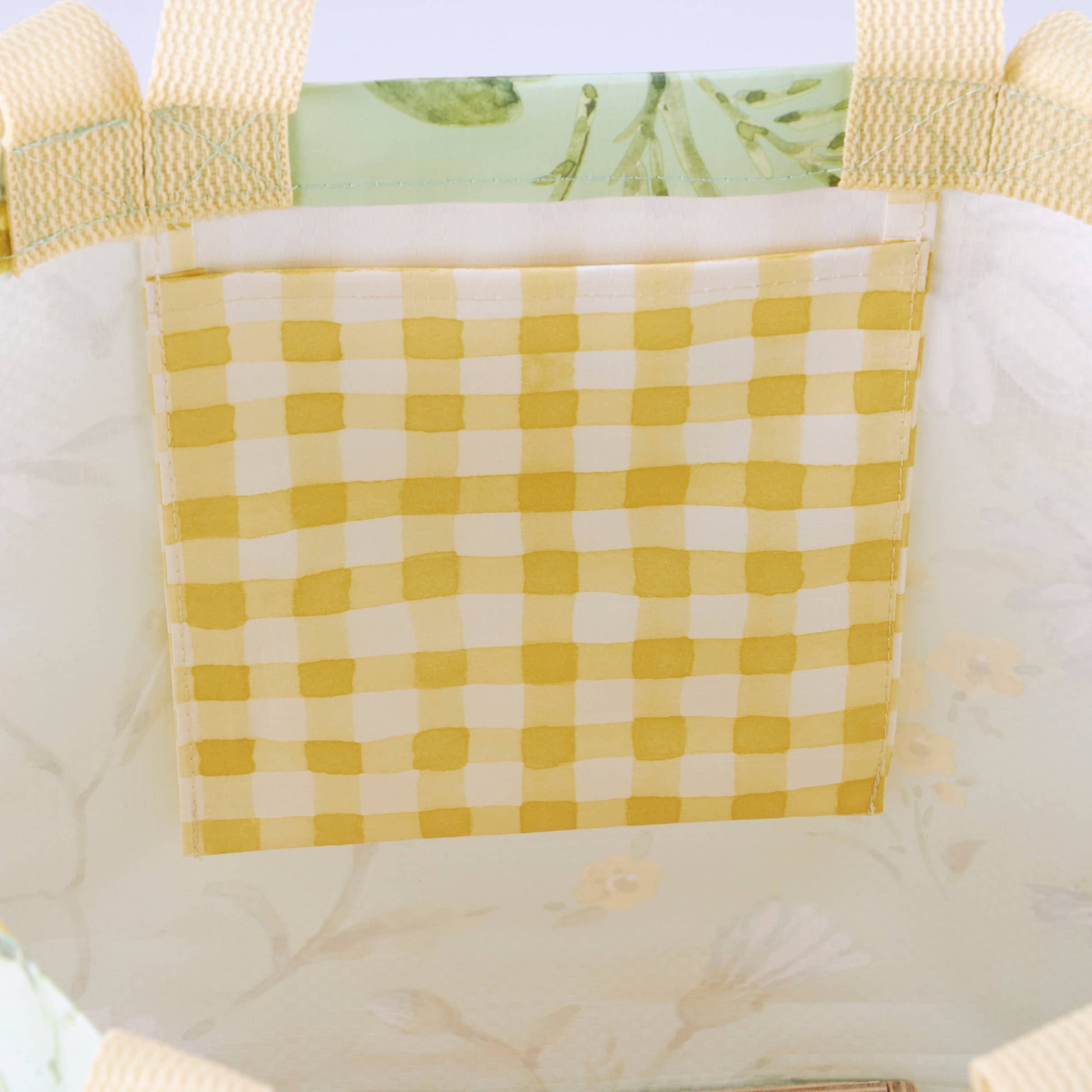 Green Daisy Market Tote