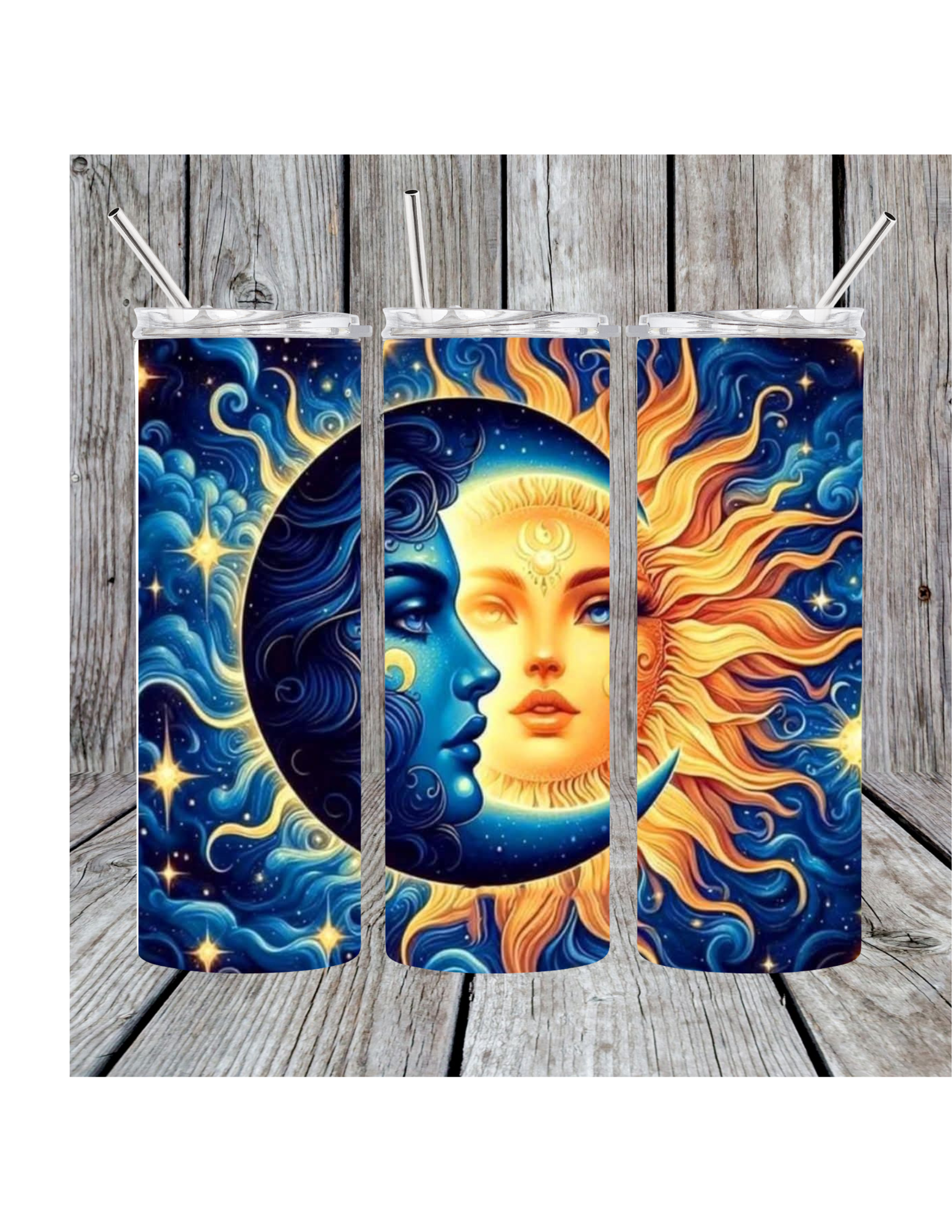 Moon and Sun tumbler
