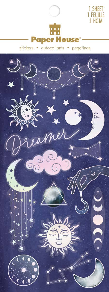 Foil Stickers - Sun & Moon