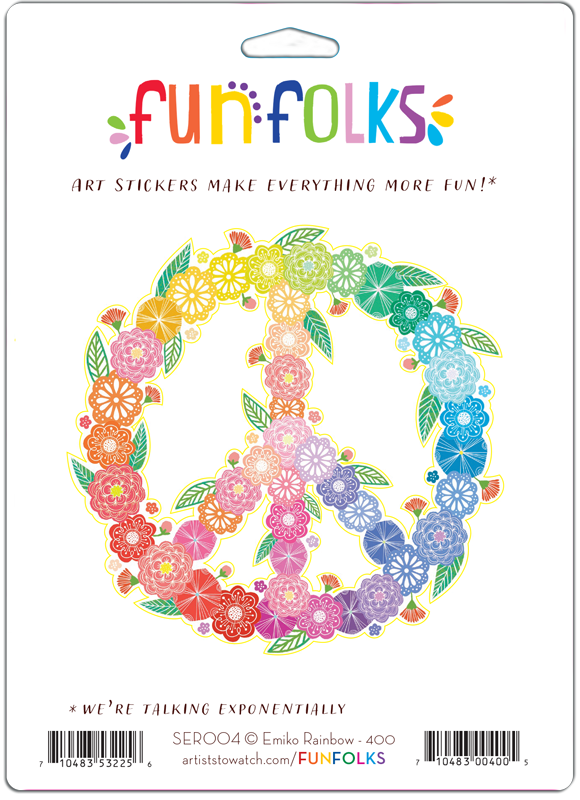 PEACE - VINYL STICKER