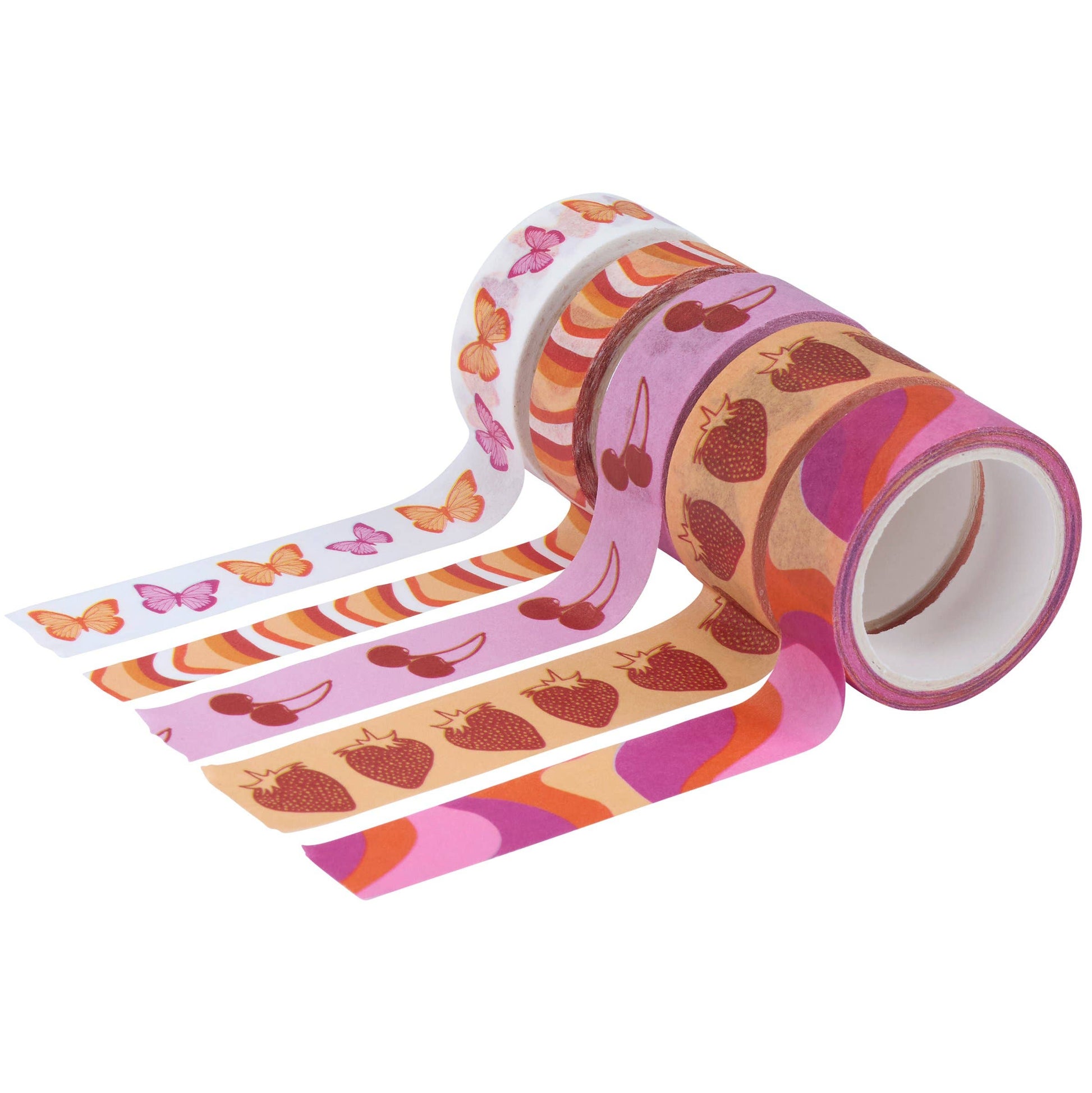 Strawberry Washi Tape Set