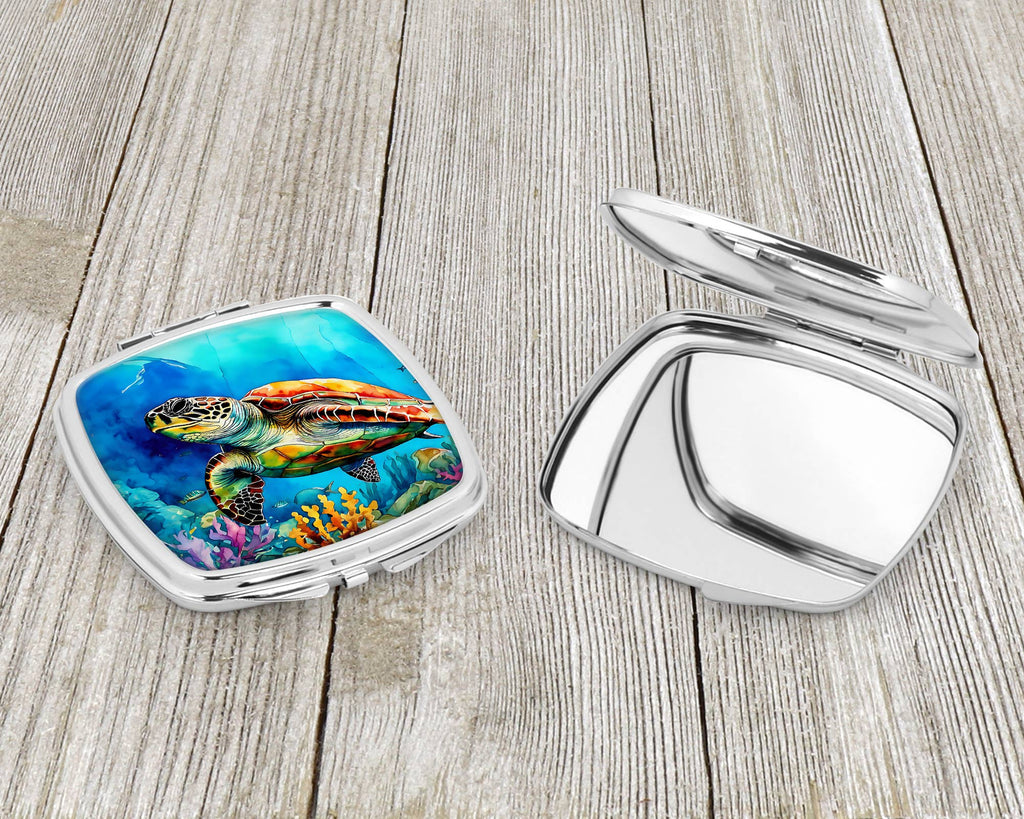 Loggerhead Sea Turtle Compact Mirror DAC2805