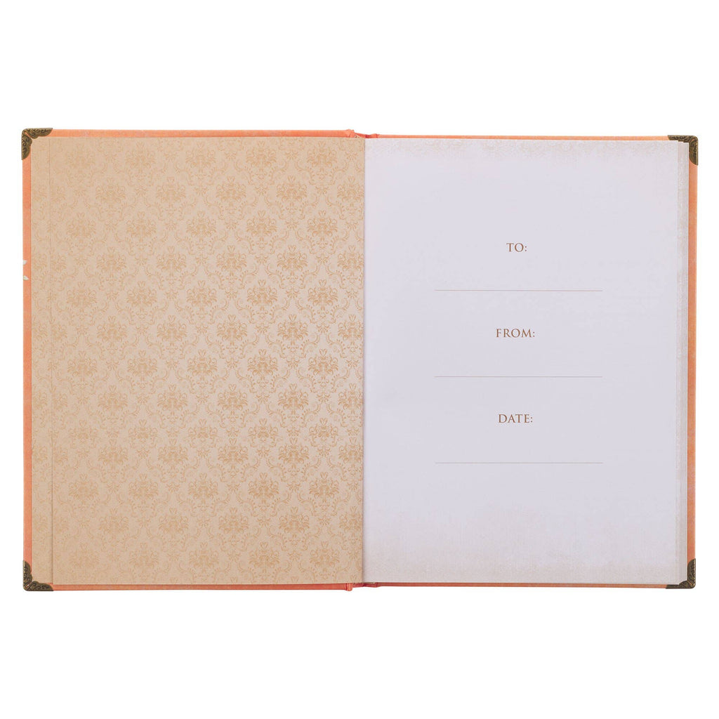 Journal Hardcover Orange Butterfly Grace Eph. 2:8