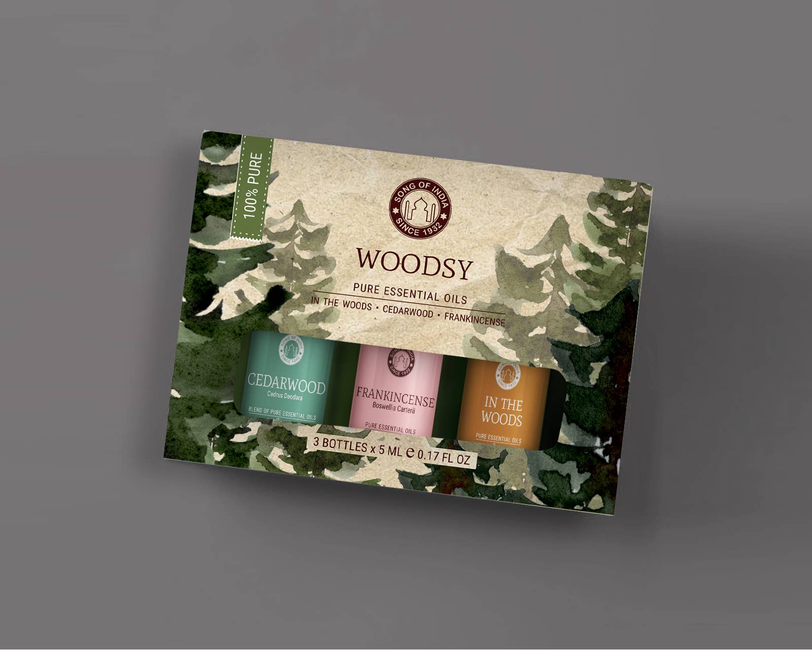 Woodsy - 100% Pure Essential Oil Blends Gift Set