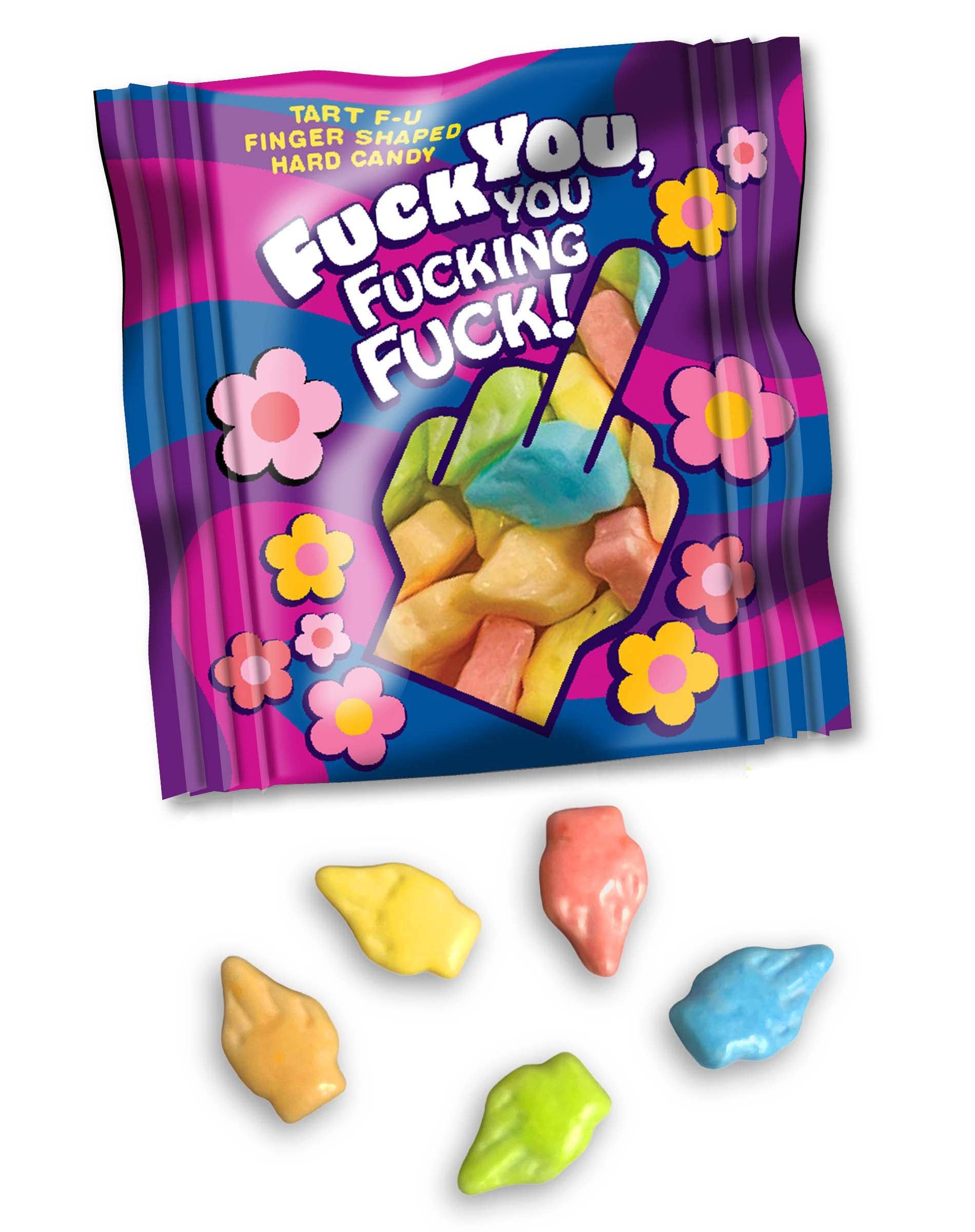 Fuck You, You Fucking Fuck! Candy- POP Display of 100