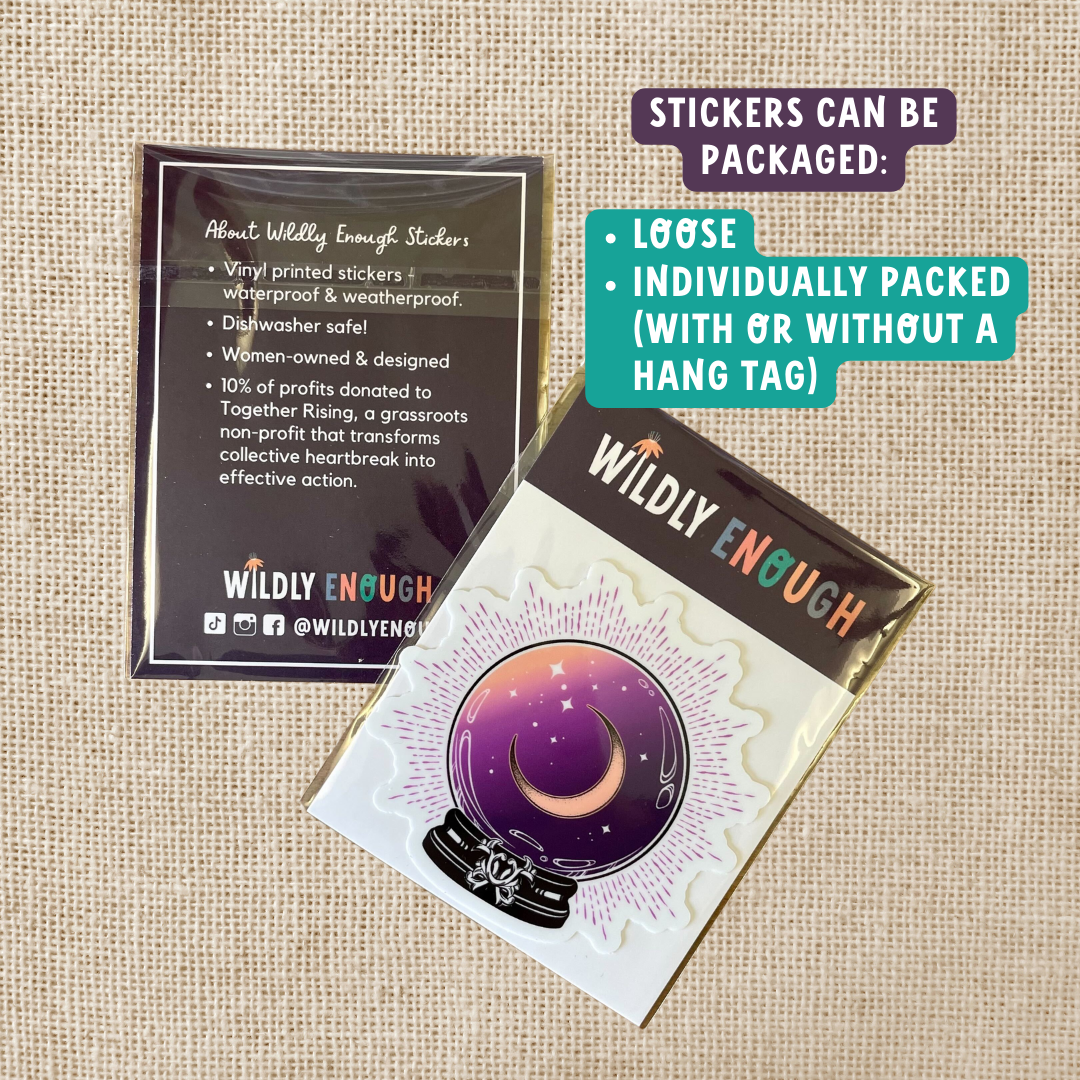 Books Are My Love Language Sticker, 3-inch