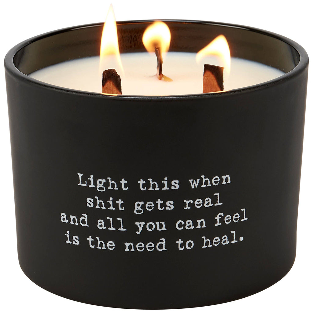 Heal Poetry Candle