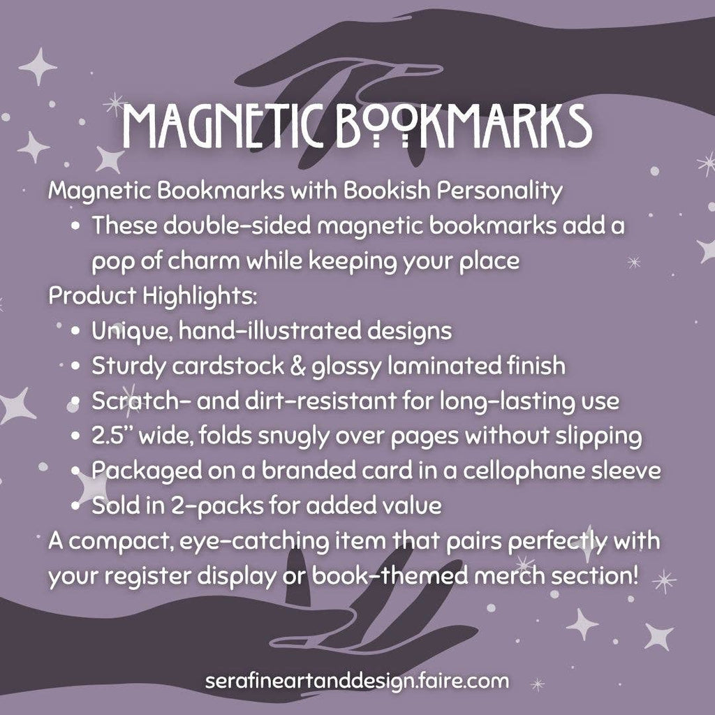 Throne of Glass Live Laugh Lorcan Magnetic Bookmark