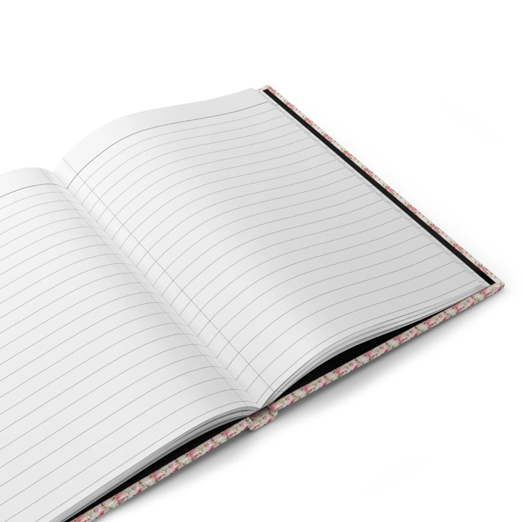 Cute Floral Notebook with Duck Rage Consumes Me