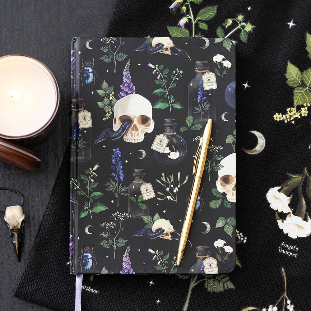 Venom & Vines A5-Sized Notebook