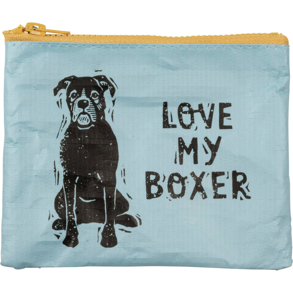 Love My Boxer Zipper Wallet