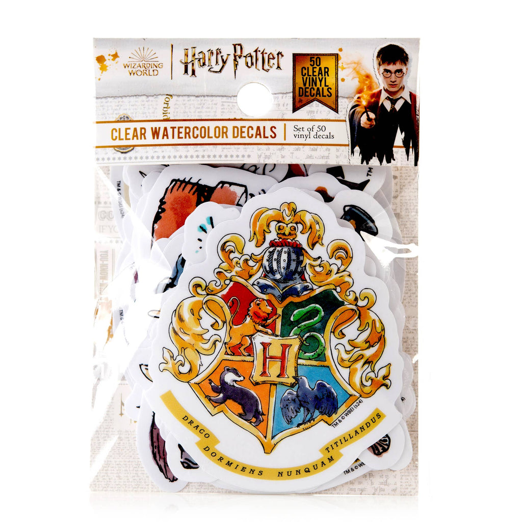 Harry Potter Clear Watercolor Decals (50-Pack)