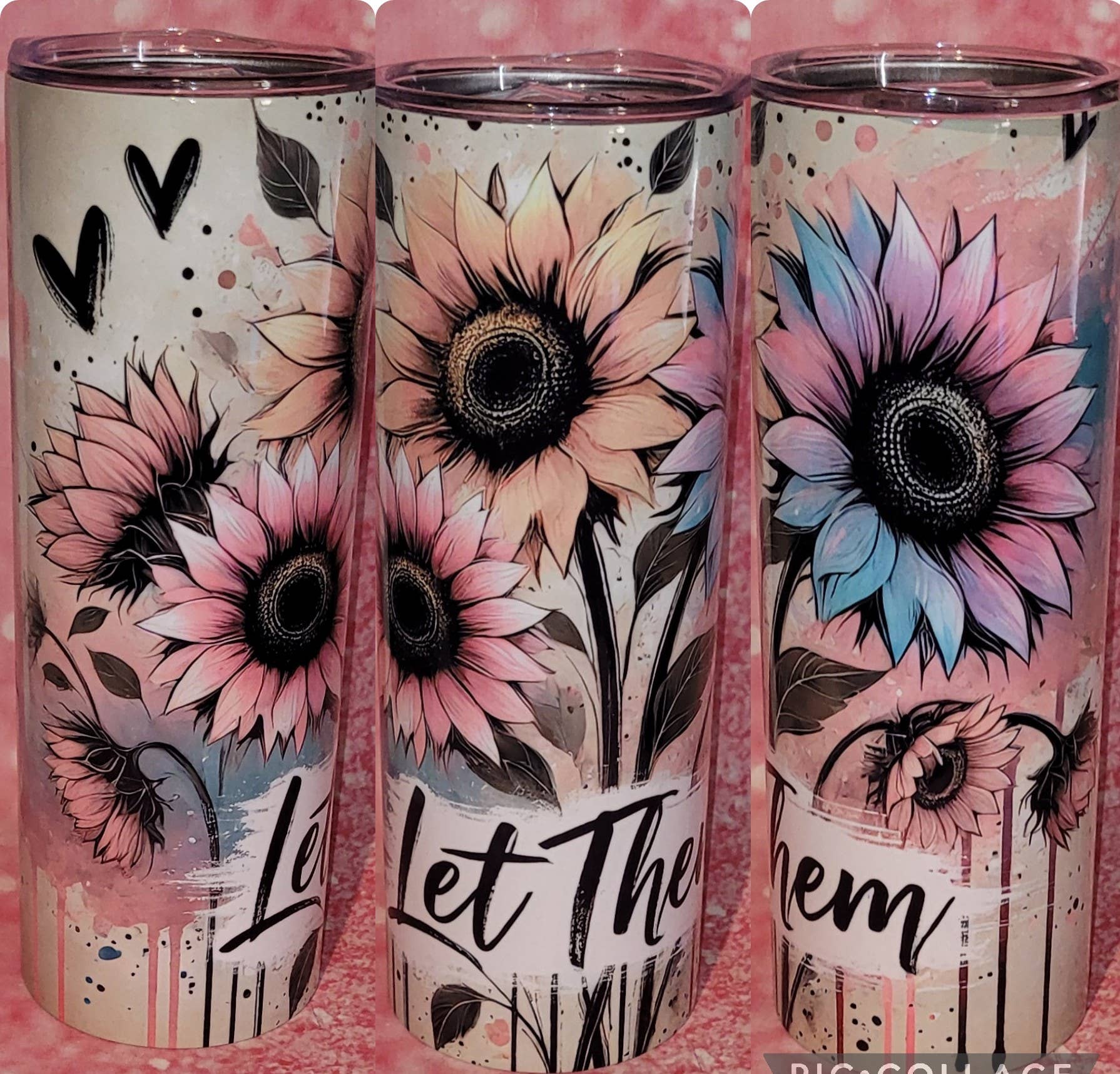 Let Them Tumbler 20oz