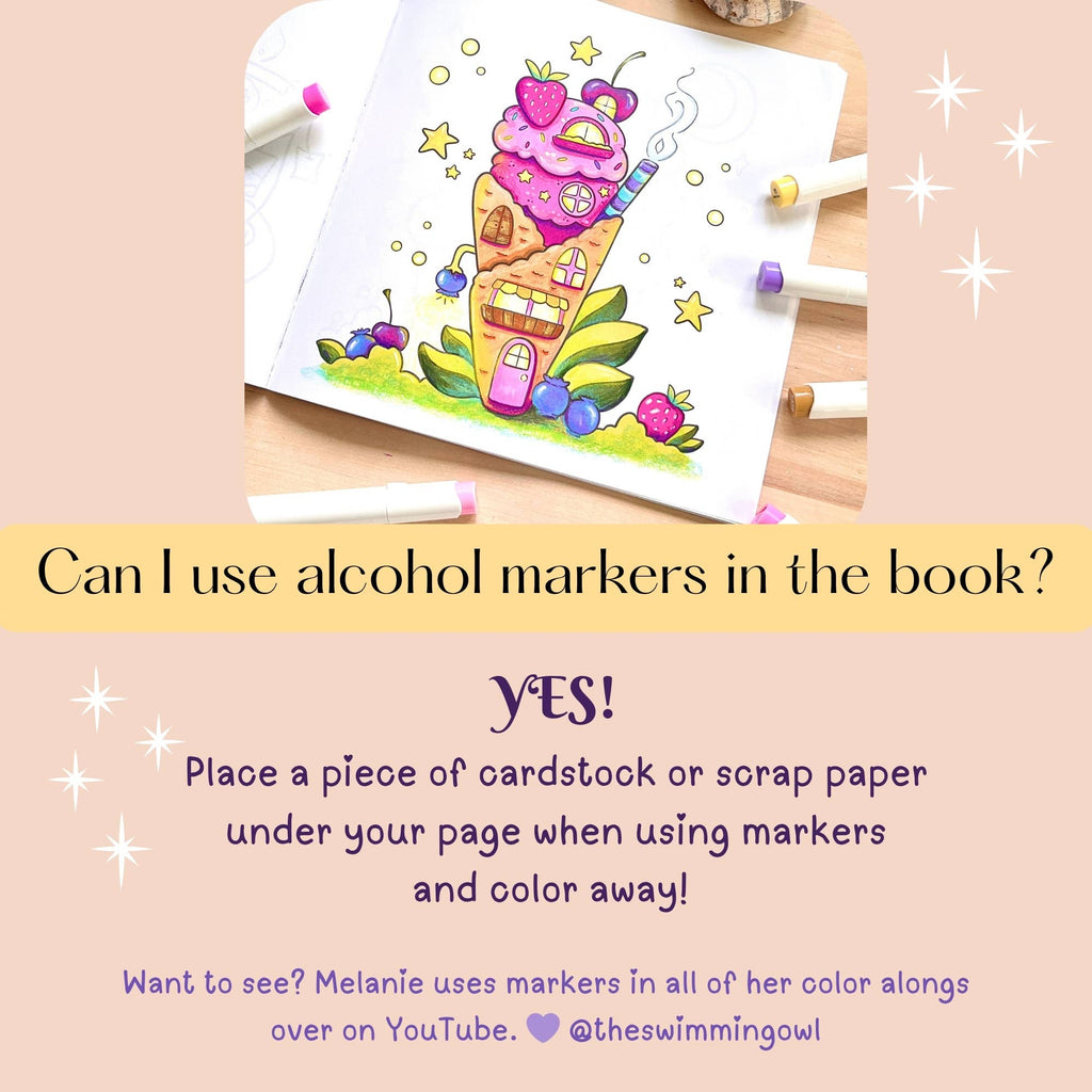 Charming Escape Coloring Book For Adults, Teens, + Kids