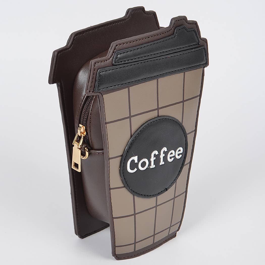 Coffee To Go Fun Clutch