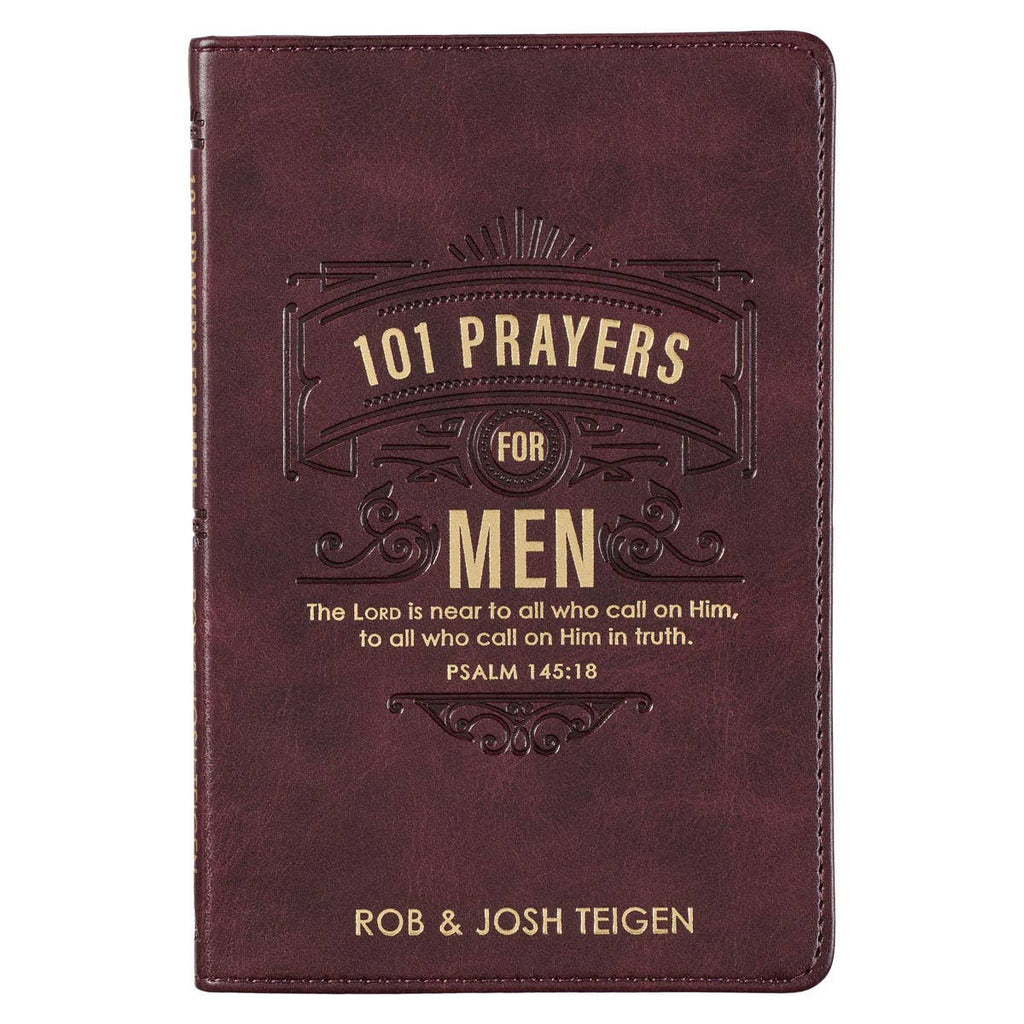 101 Prayers for Men Faux Leather